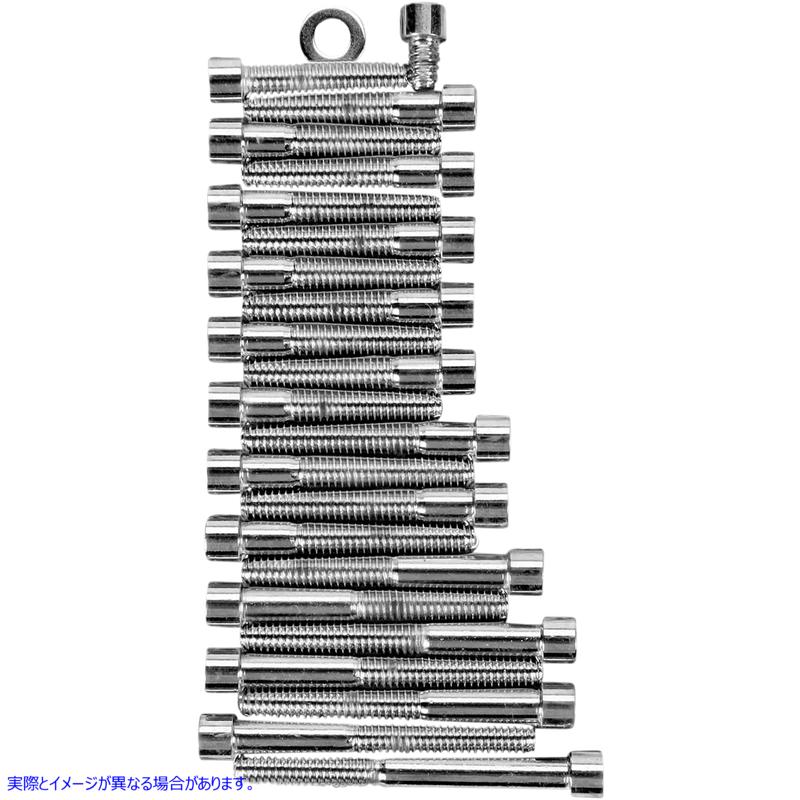 取寄せ ボルトキット - カムシャフトプライマリー - ソケットヘッド - XL ドラッグスペシャリティーズ Bolt Kit - Camshaft Primary - Socket-Head - XL DS-190798S DS190798S