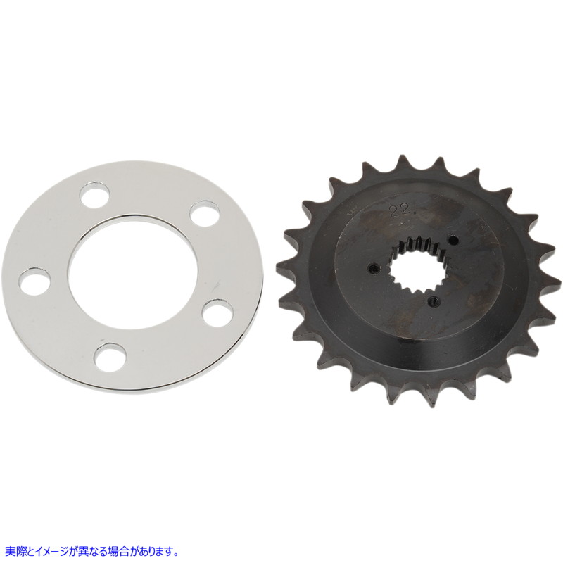 取寄せ オフセットスプロケットキット - 22歯 - L84-90 XL ドラッグスペシャリティーズ Offset Sprocket Kit - 22 Tooth - L'84-'90 XL DS-191053 DS191053