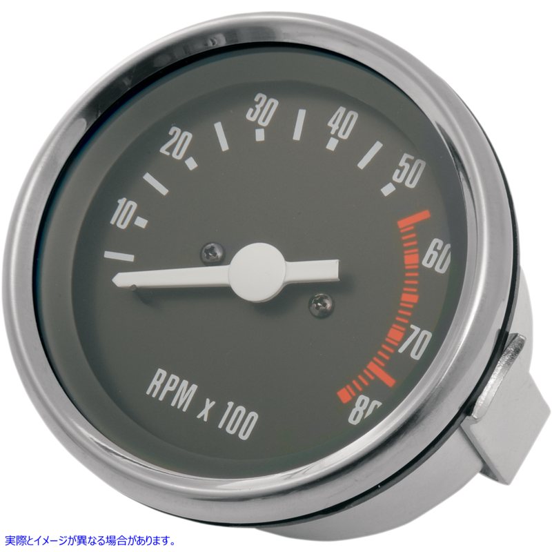 取寄せ OEスタイルタコメーター - ステンレススチールベゼル - 直径2.75インチ ドラッグスペシャリティーズ OE Style Tachometer - Stainless Steel Bezel - 2.75 Diameter DS-243940 DS243940