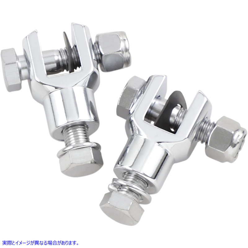 取寄せ フットペグクレビスマウント - 3/8-24インチ - カスタム ドラッグスペシャリティーズ Footpeg Clevis Mount - 3/8-24 - Custom DS-253492 DS253492