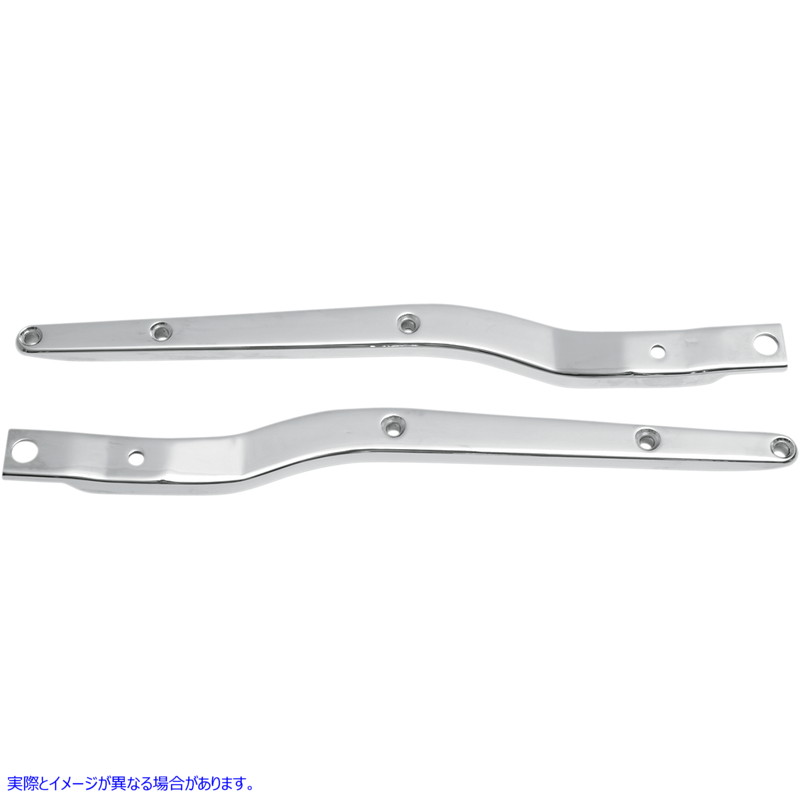 取寄せ リアフェンダーストラット - ストックスタイル - クローム ドラッグスペシャリティーズ Rear Fender Strut - Stock-Style - Chrome DS-264053 DS264053