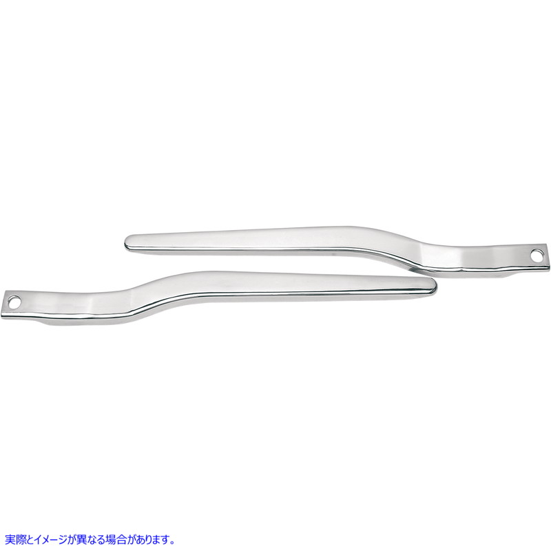 取寄せ リアフェンダーストラット - スムース - クローム ドラッグスペシャリティーズ Rear Fender Strut - Smooth - Chrome DS-264056 DS264056