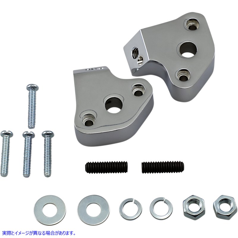 取寄せ ターンシグナルマウントキット - 86-09 FLSTC ドラッグスペシャリティーズ Turn Signal Mount Kit - '86-'09 FLSTC DS-280220 DS280220