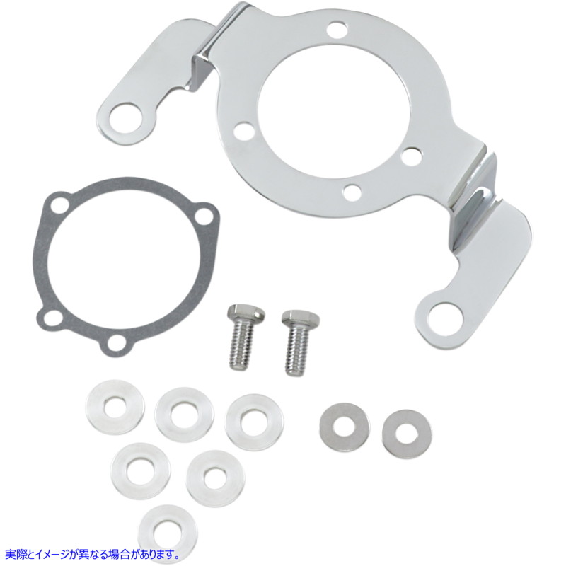 取寄せ エアクリーナーサポートブラケットキット - 90-17 ビッグツイン/ツインカム ドラッグスペシャリティーズ Air Cleaner Support Bracket Kit - '90-'17 Big Twin/Twin Cam DS289190 DS289190