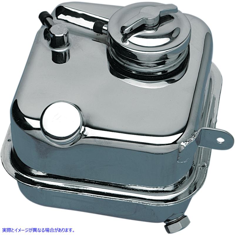 取寄せ 交換用オイルタンク - クローム ドラッグスペシャリティーズ Replacement Oil Tank - Chrome DS-310108 DS310108
