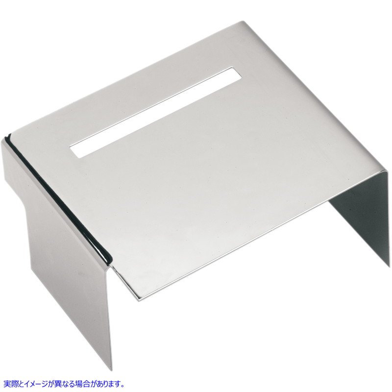 取寄せ バッテリーカバー - スムース - クローム ドラッグスペシャリティーズ Battery Cover - Smooth - Chrome DS-324104 DS324104