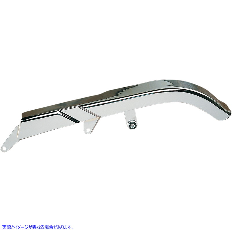取寄せ アッパーベルトガード - 86-92、94 FXST/FLST - クローム ドラッグスペシャリティーズ Upper Belt Guard - '86-'92 '94 FXST/FLST - Chrome DS-325204 DS325204