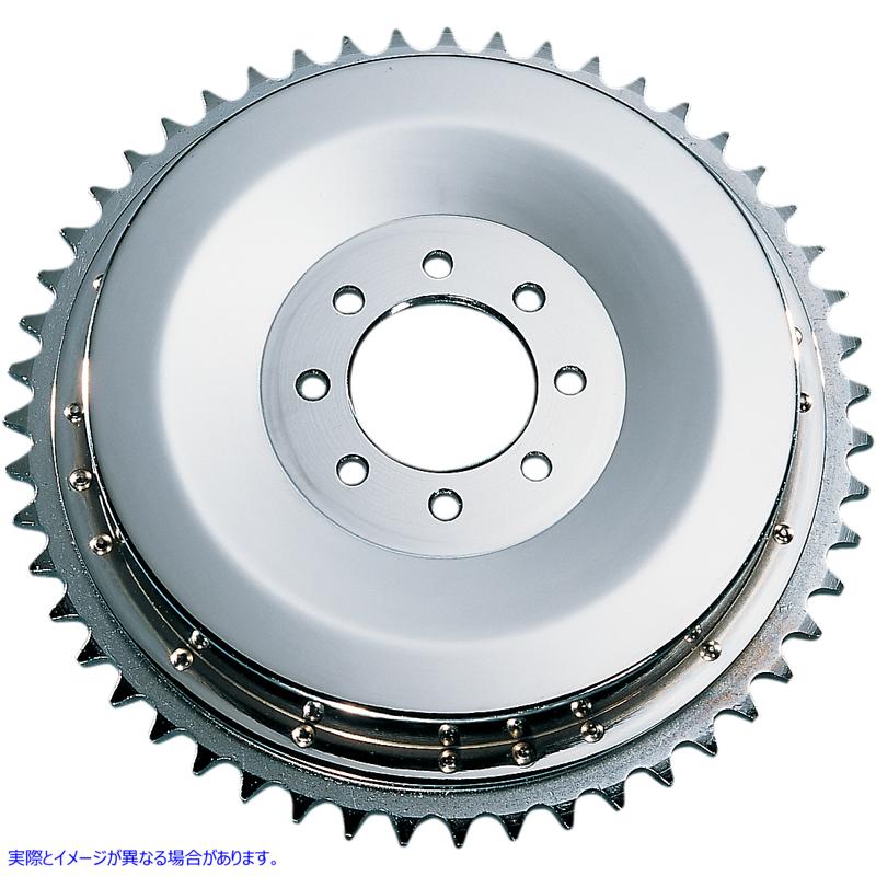 取寄せ ブレーキドラム（スプロケット付き） - XL 54-78 ドラッグスペシャリティーズ Brake Drum with Sprocket - XL 54-78 DS-325344 DS325344