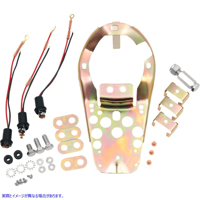 取寄せ 3ライトダッシュベースプレート ドラッグスペシャリティーズ Three-Light Dash Base Plate DS-373657 DS373657