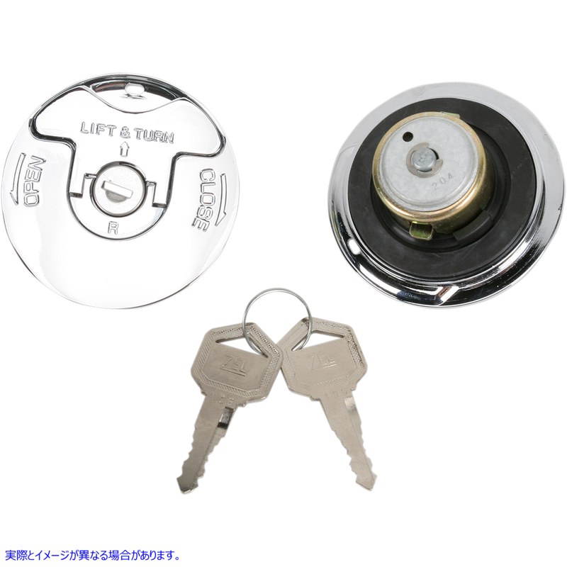 取寄せ ロック式ガスキャップ - 通気孔付き/通気孔なし - フラッシュマウント ドラッグスペシャリティーズ Locking Gas Caps - Vented/Non-Vented - Flush-Mount DS-390079 DS390079