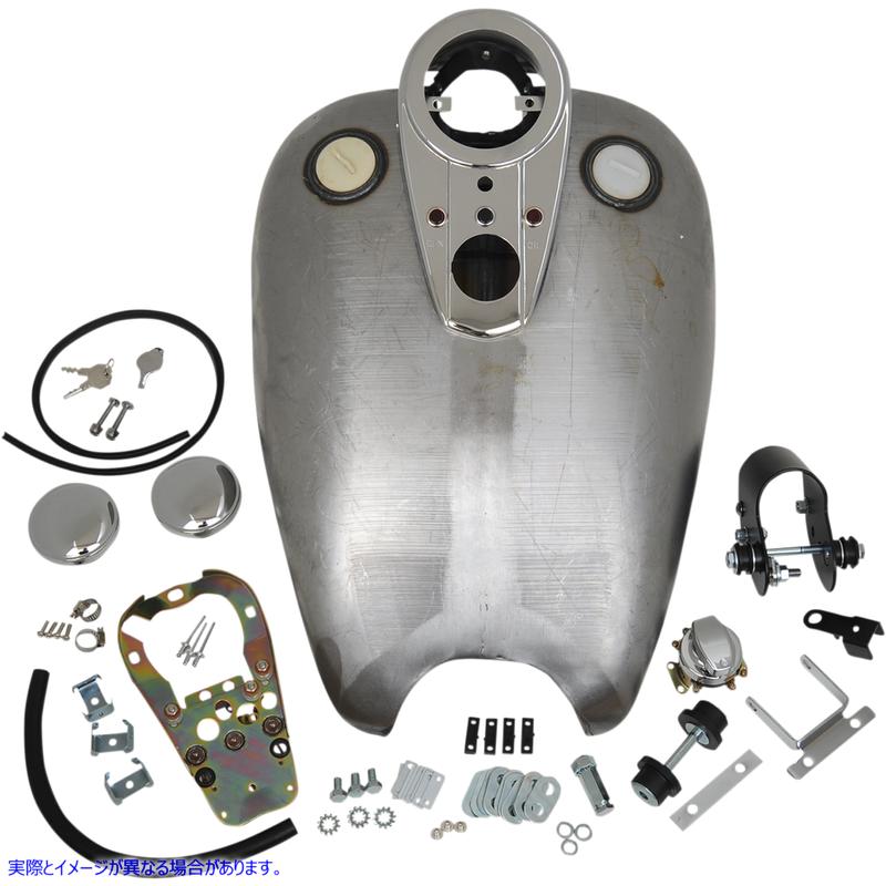 取寄せ QuickBobは、Sportster用のダッシュスタイルのタンクキットを拡張しました ドラッグスペシャリティーズ Extended Dash Tank Kit - QuickbobR - Sportster DS-391348 DS391348