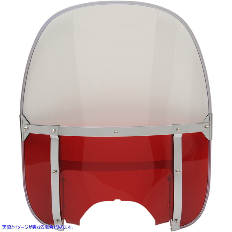 取寄せ ウィンドシールドキット - レッド ドラッグスペシャリティーズ Windshield Kit - Red DS-710317 DS710317