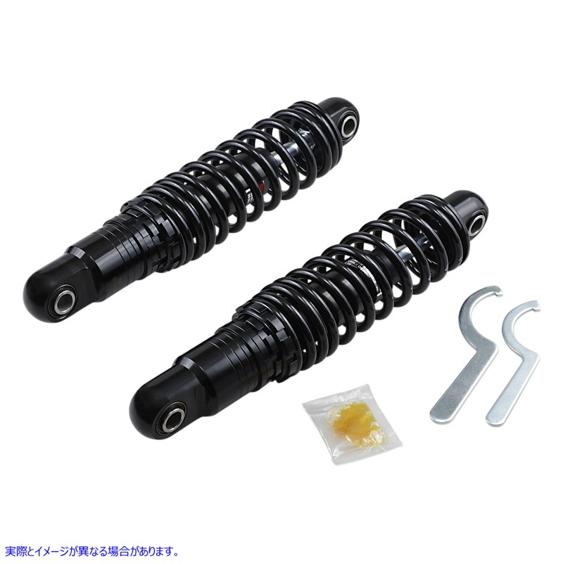 取寄せ プレミアム車高調整式ショックアブソーバー - ブラック - ヘビーデューティー - 12インチ ドラッグ ショック Premium Ride-Height Adjustable Shocks - Black - Heavy Duty - 12 1310-1672 13101672