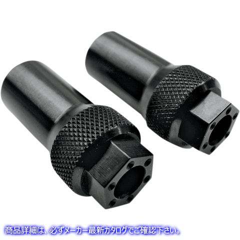 取寄せ アクスルアジャスター - ブラック - 05+ XL ジョーカーマシーン Axle Adjuster - Black - '05+ XL 10-800B 02140552