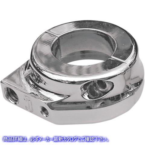 取寄せ JXシリーズ スロットルハウジング - シングルケーブル - クローム ジョーカーマシーン JX Series Throttle Housing - Single Cable - Chrome 03-147 06320205