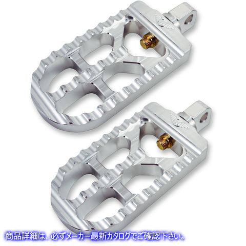 取寄せ 調整可能な鋸歯状ロングフットペグ - アルミニウム ジョーカーマシーン Adjustable Serrated Long Footpegs - Aluminum 08-56-2 16200707
