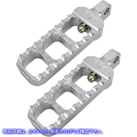 取寄せ 調整可能な鋸歯状フットペグ - クリア ジョーカーマシーン Adjustable Serrated Footpegs - Clear 08-61-1 16201147