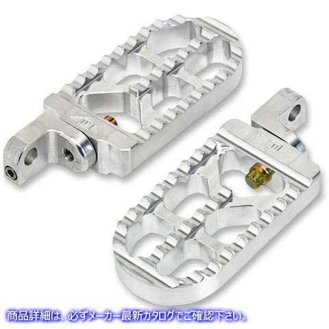 取寄せ 調整可能な鋸歯状ロングフットペグ - Raw - XL ジョーカーマシーン Adjustable Serrated Long Footpegs - Raw - XL 08-56-3 16201264