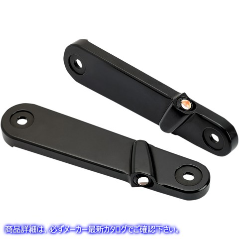 取寄せ ストリームライナー ターンシグナル - スムース - ブラック ジョーカーマシーン Streamliner Turn Signals - Smooth - Black 05-211-1 20201307