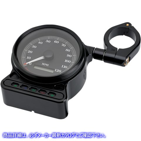 取寄せ OEインジケータースピードメーターサイドマウント - ブラック ジョーカーマシーン OE Indicator Speedometer Side Mount - Black 10-319B 22100313