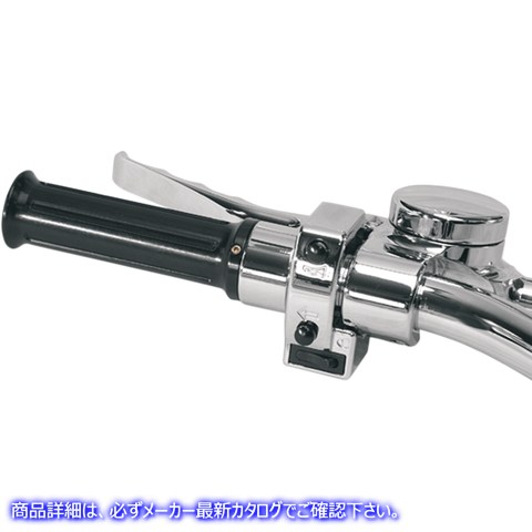 取寄せ スペーサー - ハンドルバーグリップ - クローム ジョーカーマシーン Spacer - Handlebar Grip - Chrome 03-136 24040107