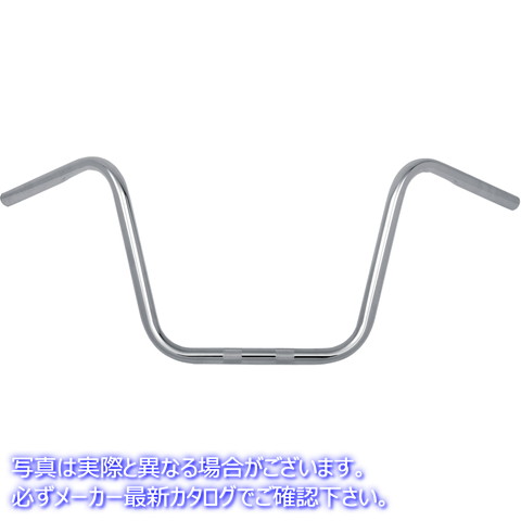 取寄せ ハンドルバー - エイプハンガー - 12インチ クロームワークス Handlebar - Ape Hanger - 12 300010A 06010803