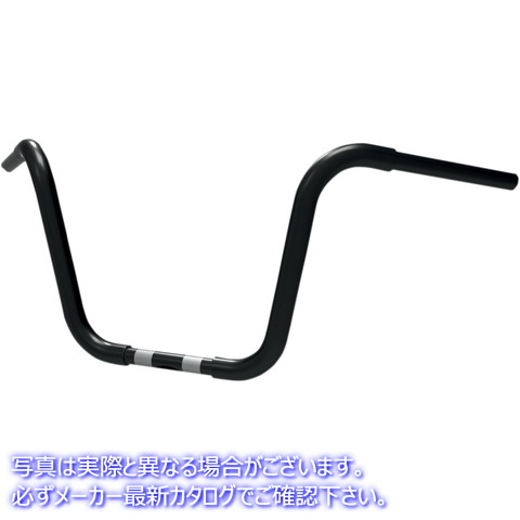 取寄せ ハンドルバー - ファットエイプハンガー - 12インチ - TBW - ブラック クロームワークス Handlebar - Fat Ape Hanger - 12 - TBW - Black 300832 06011707