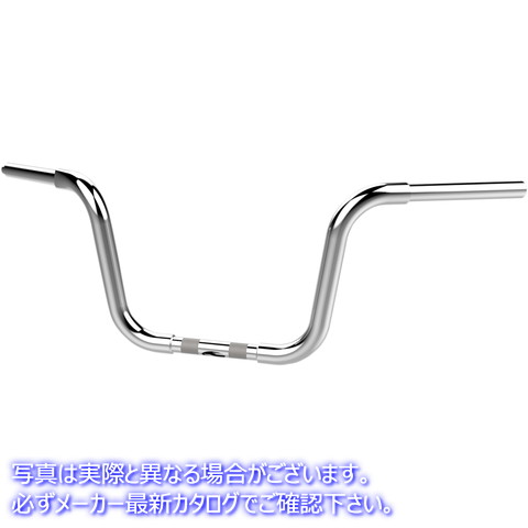 取寄せ ハンドルバー - エイプハンガー - ボバー - 10インチ - クローム クロームワークス Handlebar - Ape Hanger - Bobber - 10 - Chrome 300410 06012829