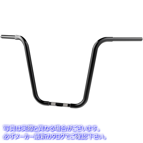 取寄せ ハンドルバー - エイプハンガー - ボバー - 16インチ - ブラック クロームワークス Handlebar - Ape Hanger - Bobber - 16 - Black 300878 06012836