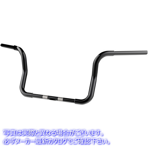 取寄せ ハンドルバー - エイプハンガー - ボバー - TBW - 10インチ - ブラック クロームワークス Handlebar - Ape Hanger - Bobber - TBW - 10 - Black 300870 06012846