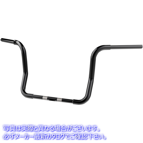 取寄せ ハンドルバー - エイプハンガー - ボバー - TBW - 12インチ - ブラック クロームワークス Handlebar - Ape Hanger - Bobber - TBW - 12 - Black 300871 06012848