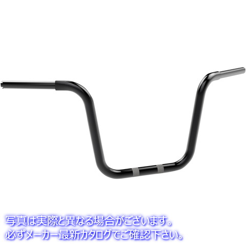 取寄せ ハンドルバー - エイプハンガー - 12インチ - ブラック クロームワークス Handlebar - Ape Hanger - 12 - Black 300451 06013244
