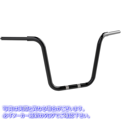 取寄せ ハンドルバー - エイプハンガー - 14インチ - ブラック クロームワークス Handlebar - Ape Hanger - 14 - Black 300452 06013246