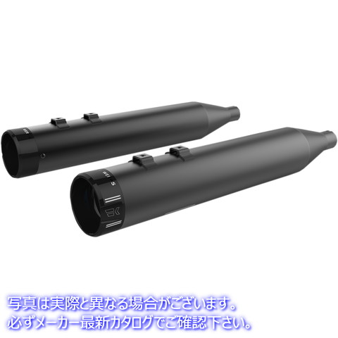 取寄せ HP-PLUS 4.5 スリップオンマフラー クロームワークス 4-1/2 HP-PlusR Slip-On Mufflers - Black with Klassic Tip 202830 18011285