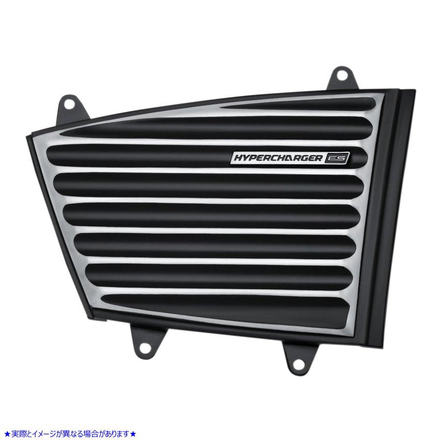 取寄せ ハイパーチャージャー ES カバー - クローム/ブラック クリヤキン Hypercharger ES Cover - Chrome/Black 9369 10140277