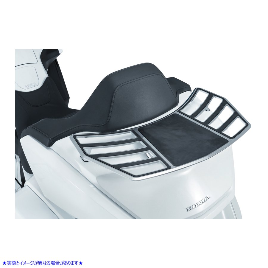 取寄せ オムニ ラゲッジラック - クローム - 1800 ゴールドウイング クリヤキン Omni Luggage Rack - Chrome - 1800 Gold Wing 6766 15100504