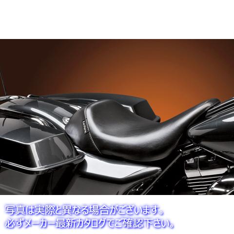 取寄せ ベアボーンズ ソロシート - スムース - ブラック - FL 08-23 ラペラ Bare Bones Solo Seat - Smooth - Black - FL '08-'23 LK-005 08010374