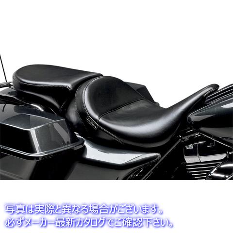 取寄せ アビエイター ソロシート - スムース - ブラック - FL 08-23 ラペラ Aviator Solo Seat - Smooth - Black - FL '08-'23 LK-017 08010584