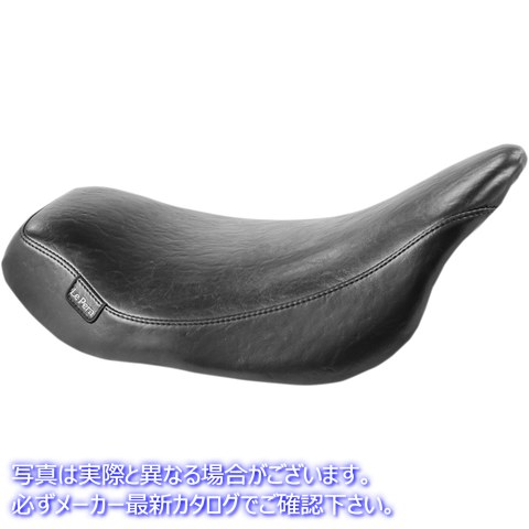 取寄せ ストリーカー ソロシート - スムース - ブラック - FL 08-23 ラペラ Streaker Solo Seat - Smooth - Black - FL '08-'23 LK-357 08011090
