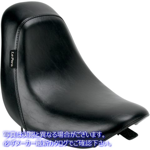 取寄せ ベアボーンズ ソロシート - スムース - ブラック - デュース - FXST 00-07 ラペラ Bare Bones Solo Seat - Smooth - Black - Deuce - FXST '00-'07 LD-007 08020502