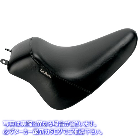 取寄せ ベアボーンズ アップフロントソロシート - ブラック - FLST 08-17 ラペラ Bare Bones Up-Front Solo Seat - Black - FLST '08-'17 LXEU-007 08020604