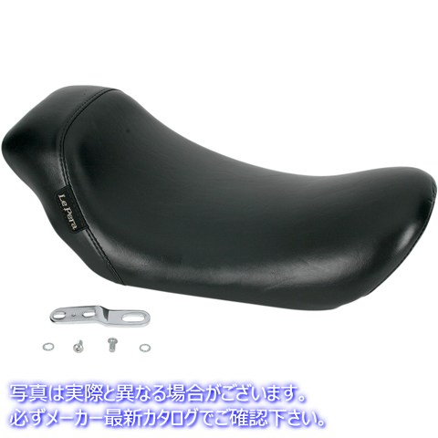 取寄せ ベアボーンズ ソロシート - スムース - ブラック - FXD 04-05 ラペラ Bare Bones Solo Seat - Smooth - Black - FXD '04-'05 LF-001 08030176