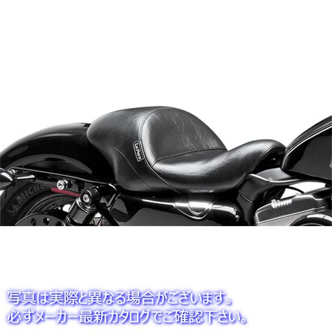 取寄せ アビエイター アップフロントソロシート - スムース - ブラック - XL 04-22 ラペラ Aviator Up Front Solo Seat - Smooth - Black - XL '04-'22 LFU-316 08040588