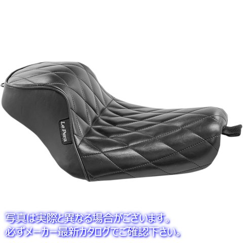 取寄せ スプロケット ソロシート - ダイヤモンド - ブラック - XL 04-23 ラペラ Sprocket Solo Seat - Diamond - Black - XL '04-'23 LK-326DM 08040696