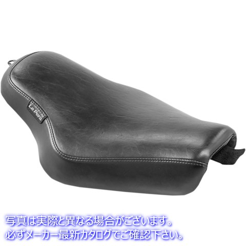 取寄せ ストリーカー ソロシート - スムース - ブラック - XL 04-23 ラペラ Streaker Solo Seat - Smooth - Black - XL '04-'23 LK-356 08040698