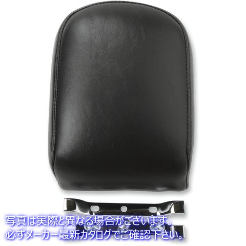 取寄せ バックレストパッド - スムース - ブラック（スタッドなし） ラペラ Backrest Pad - Smooth - Black w/o Studs L-352 DS265452