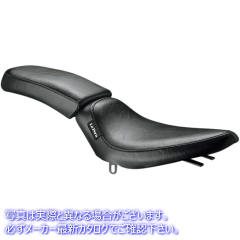 取寄せ シルエット ソロシート - スムース - ブラック - FX/L 65-84 ラペラ Silhouette Solo Seat - Smooth - Black - FX/L '65-'84 LN-852 DS902005