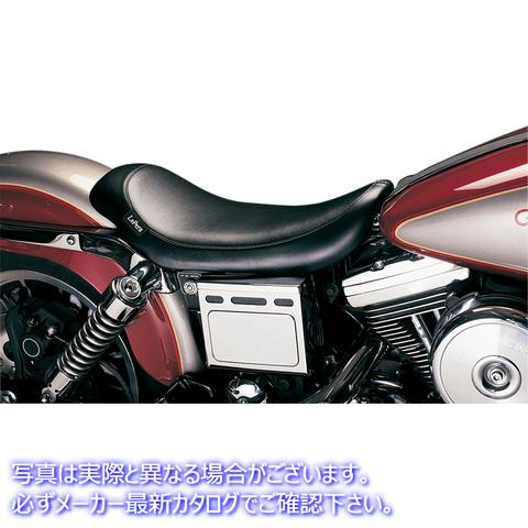 取寄せ シルエット ソロシート - スムース - ブラック - FXDWG 96-03 ラペラ Silhouette Solo Seat - Smooth - Black - FXDWG '96-'03 LN-853 DS902414