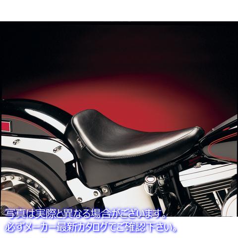 取寄せ シルエット デラックス ソロシート - ソフテイル 84-99 ラペラ Silhouette Deluxe Solo Seat - Softail '84-'99 LN-800 DS905703