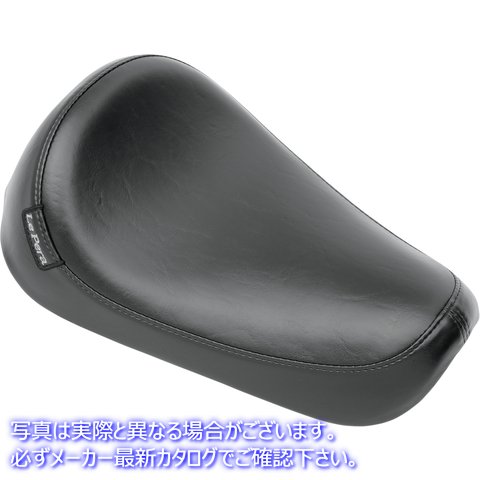 取寄せ シルエット ソロシート - スムース - ブラック - XL 82-03 ラペラ Silhouette Solo Seat - Smooth - Black - XL '82-'03 L-856 DS909929